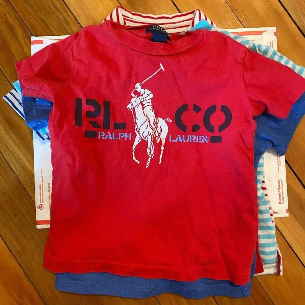Toddler Boys Short Sleeve Shirt Lot 2T